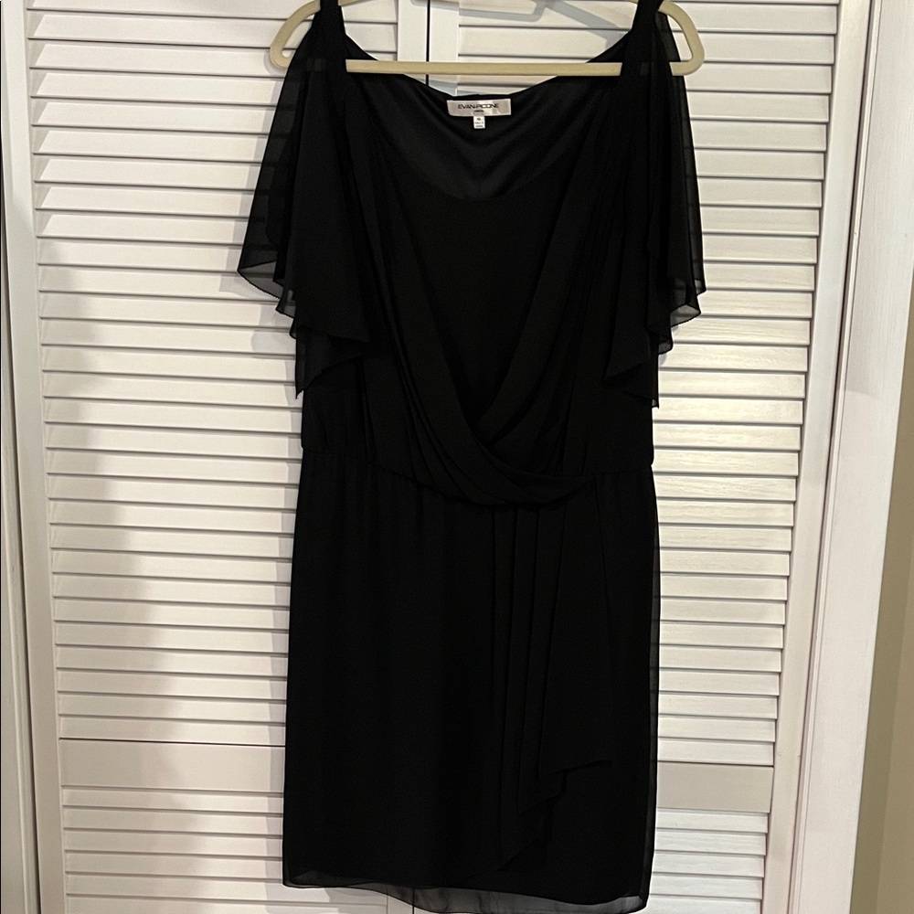 Nearly New Evan Picone Elegant,flowy  Women's Dress